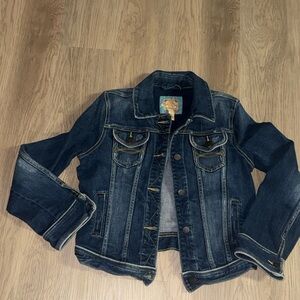 Abercrombie & Fitch Dark Blue Kids Jean Jacket